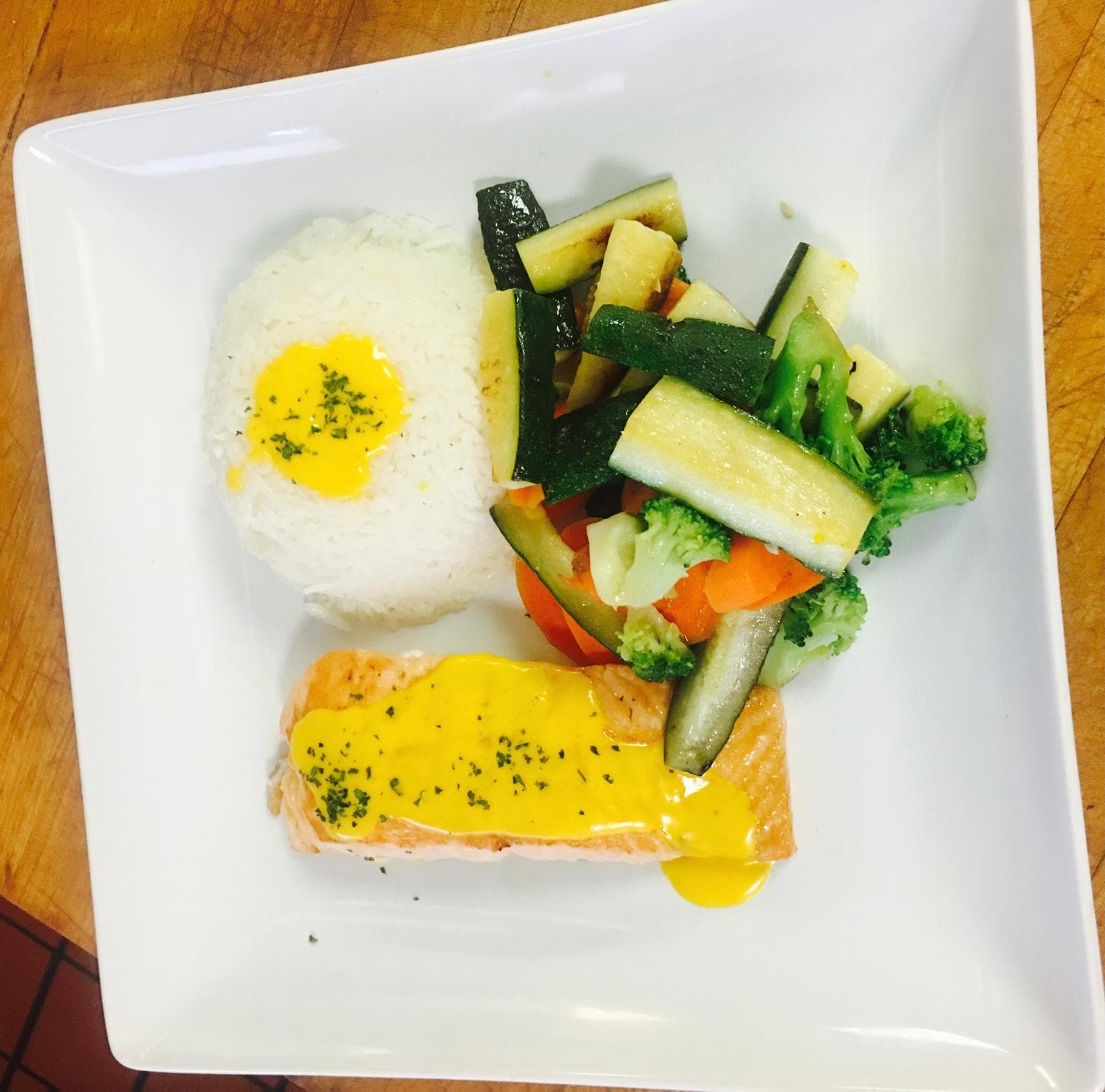 Catering dish by Chef Tomas